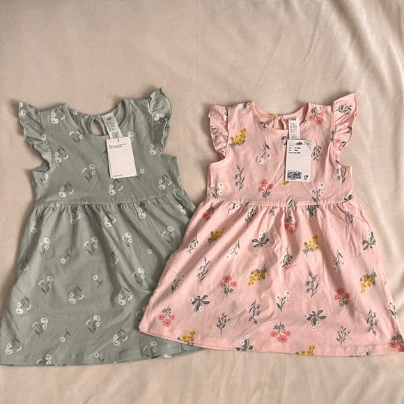 H&M Other - H&M NWT Ruffle-Trimmed Girls Dress
